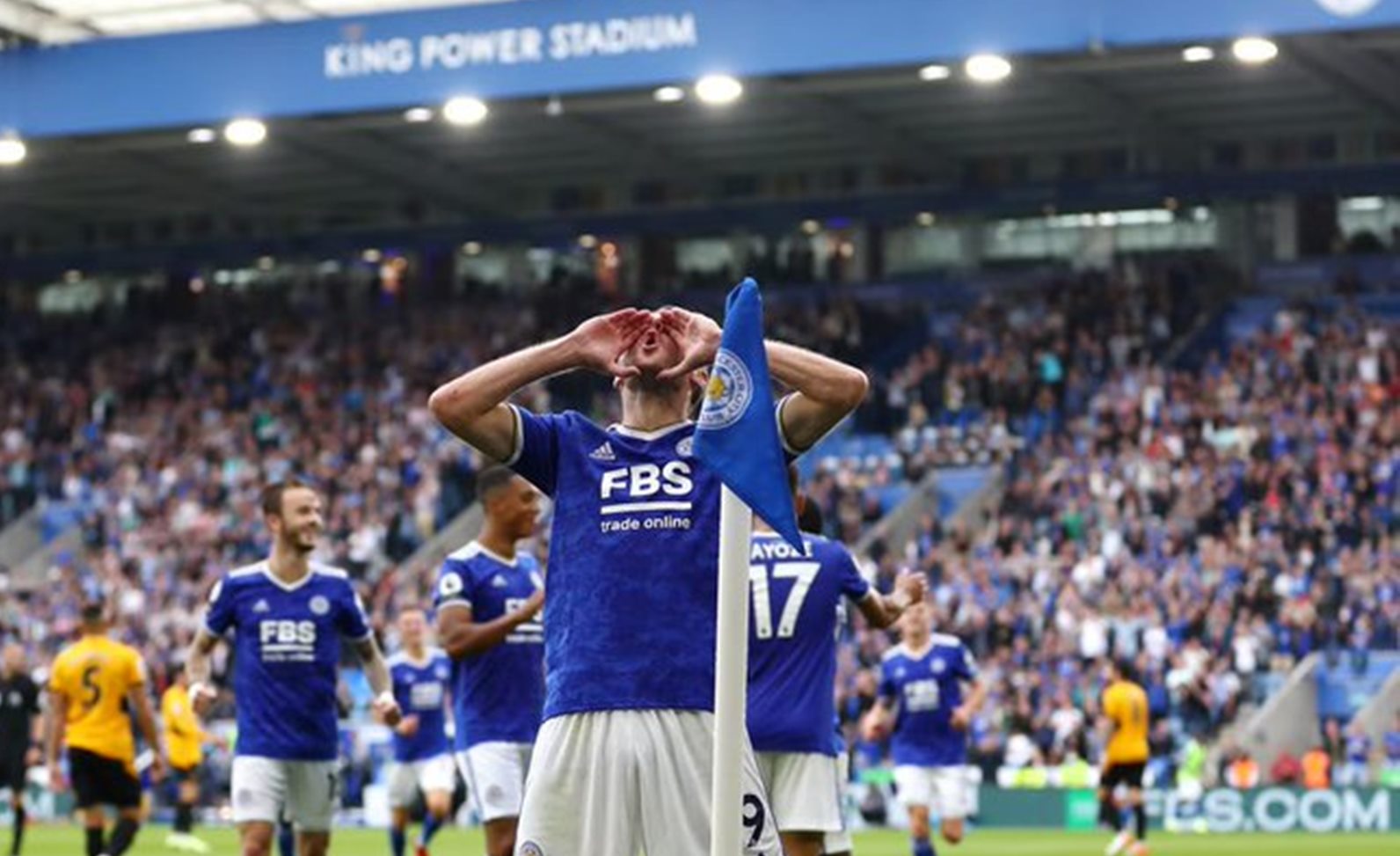 Ο Βάρντι έγινε και με τη βούλα μύθος της Premier League!