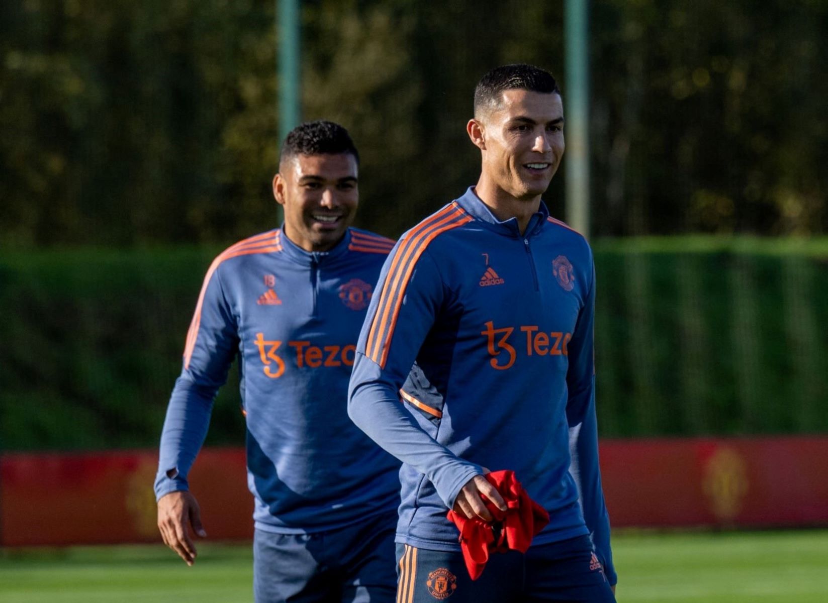 Επέστρεψε στις προπονήσεις με τη Γιουνάιτεντ ο Κριστιάνο (pics)