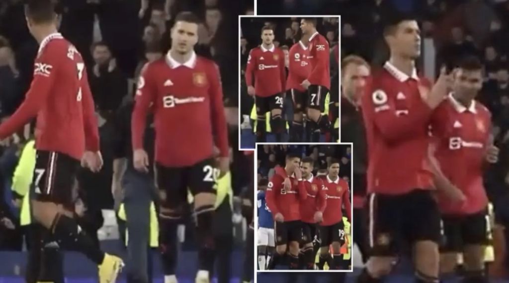 Ο Κριστιάνο αγνόησε τους οπαδούς της Γιουνάιτεντ και ο Νταλότ… τον “ξύπνησε” (vid)