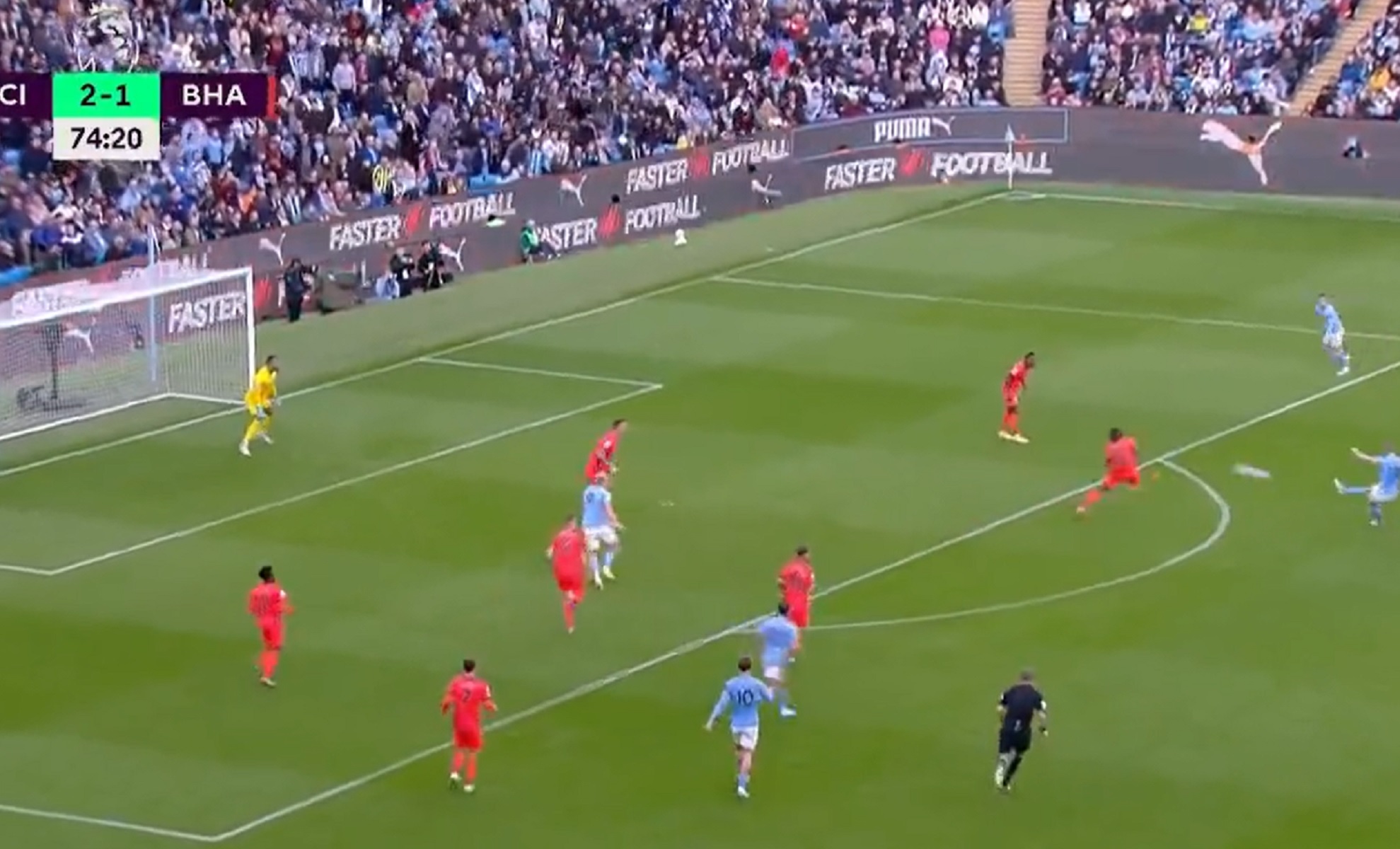 O φοβερός Ντε Μπρούιν «όπλισε» και πέταξε… ρουκέτα στα δίχτυα της Μπράιτον (vid)