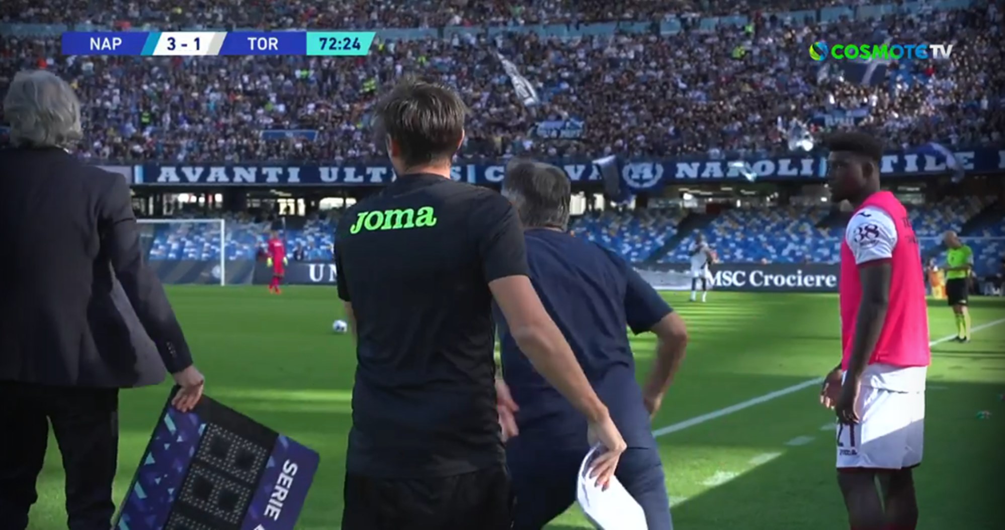 Serie A: Απίστευτο ξέσπασμα του Τζούριτς! (vid)