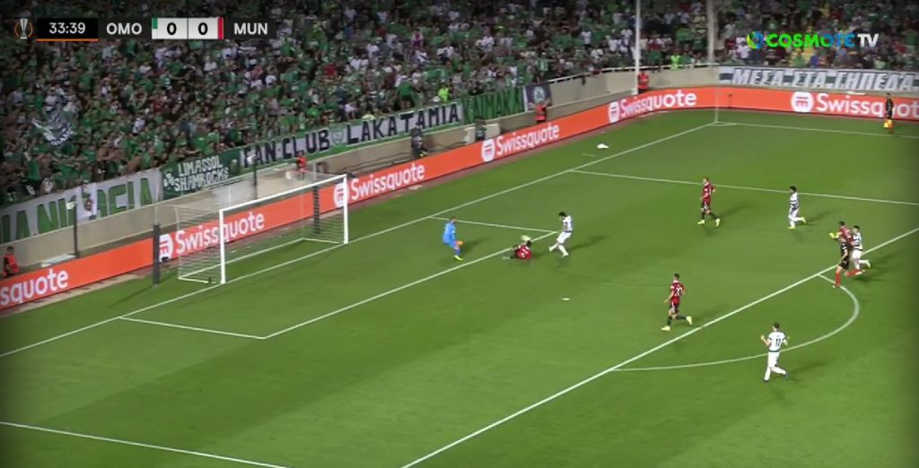 Ιστορικό γκολ για την Ομόνοια: Ο Ανσαριφάρντ «κάρφωσε» τη Γιουνάιτεντ! (vid)
