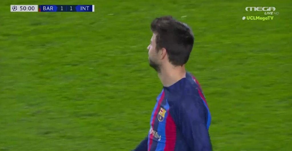 «Κοιμήθηκε» ο Πικέ και 1-1 η Ίντερ με Μπαρέλα! (vid)