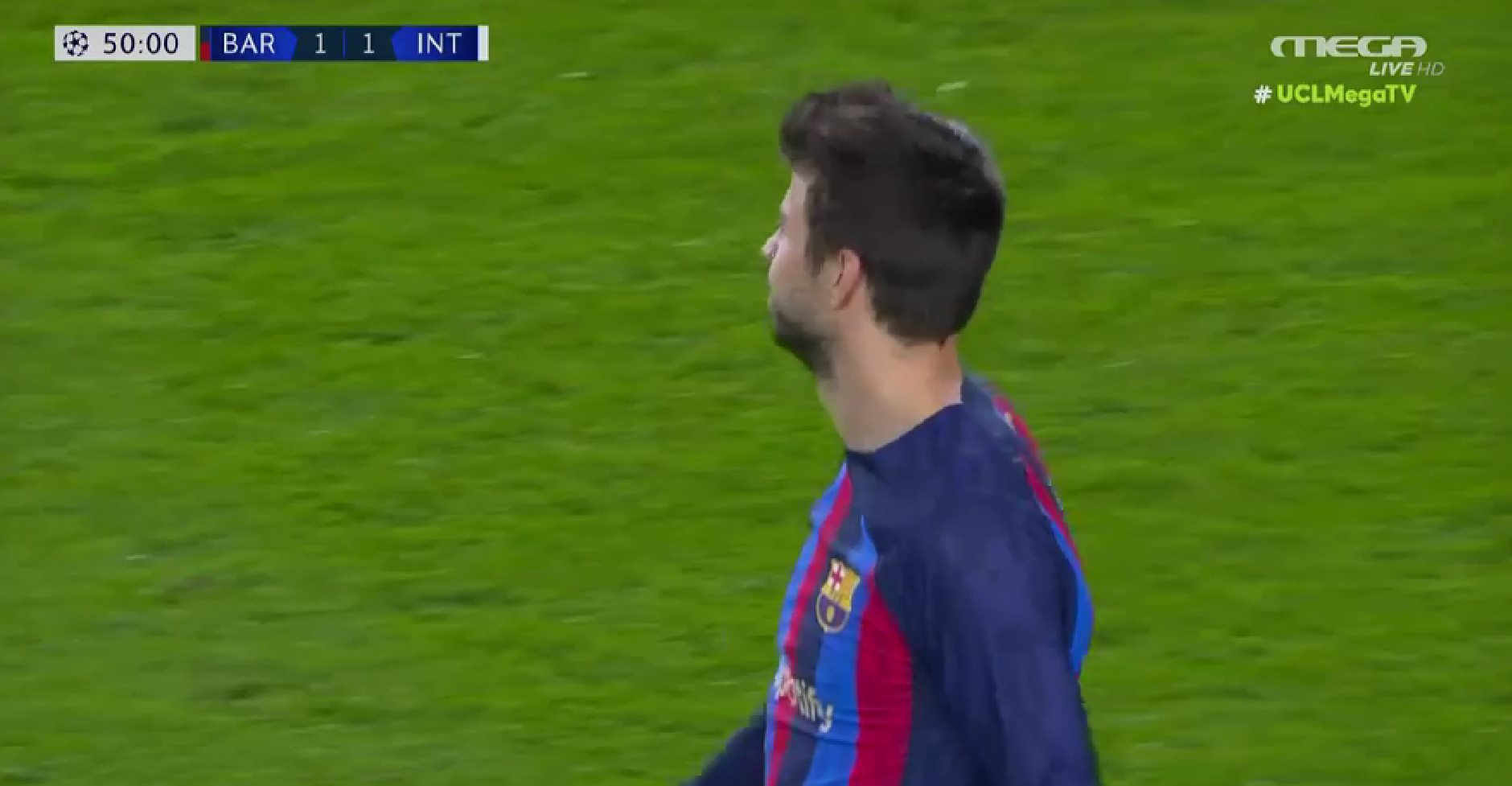 «Κοιμήθηκε» ο Πικέ και 1-1 η Ίντερ με Μπαρέλα! (vid)