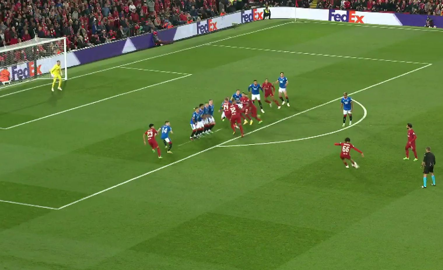 Λίβερπουλ – Ρέιντζερς: Φαουλάρα στο «γάμμα» ο Αλεξάντερ-Άρνολντ! (vid)