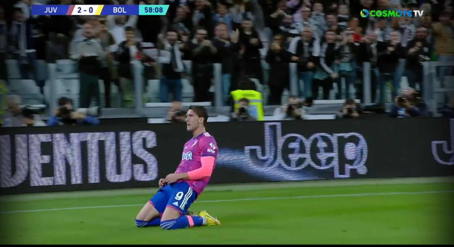 Κεφαλιά- κανονιά από τον Βλάχοβιτς και… τέζα η Μπολόνια! (vid)