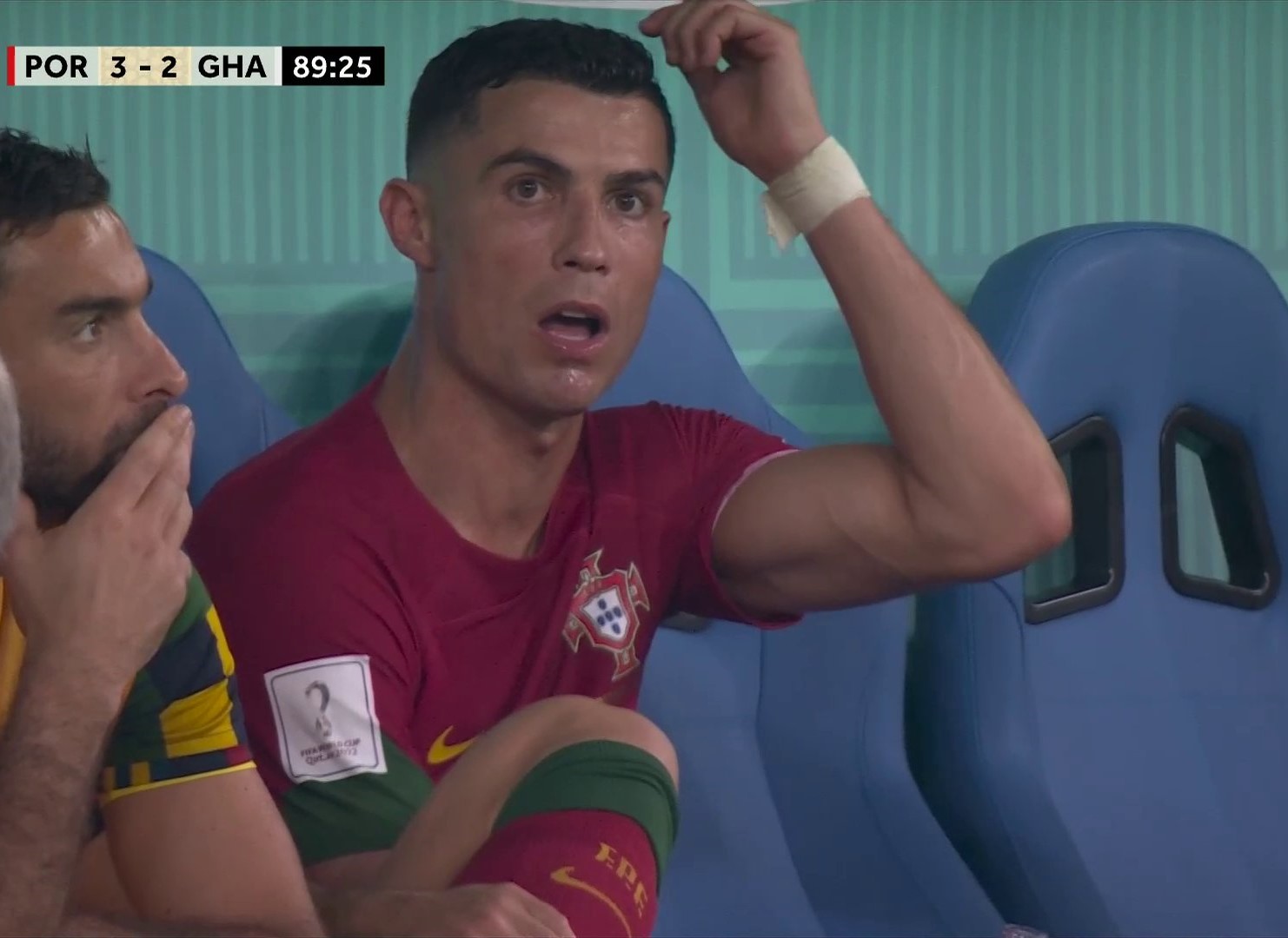 Παίκτης της Γκάνας σκόραρε και πανηγύρισε… αλά Κριστιάνο – Νευρίασε ο Πορτογάλος! (vid)