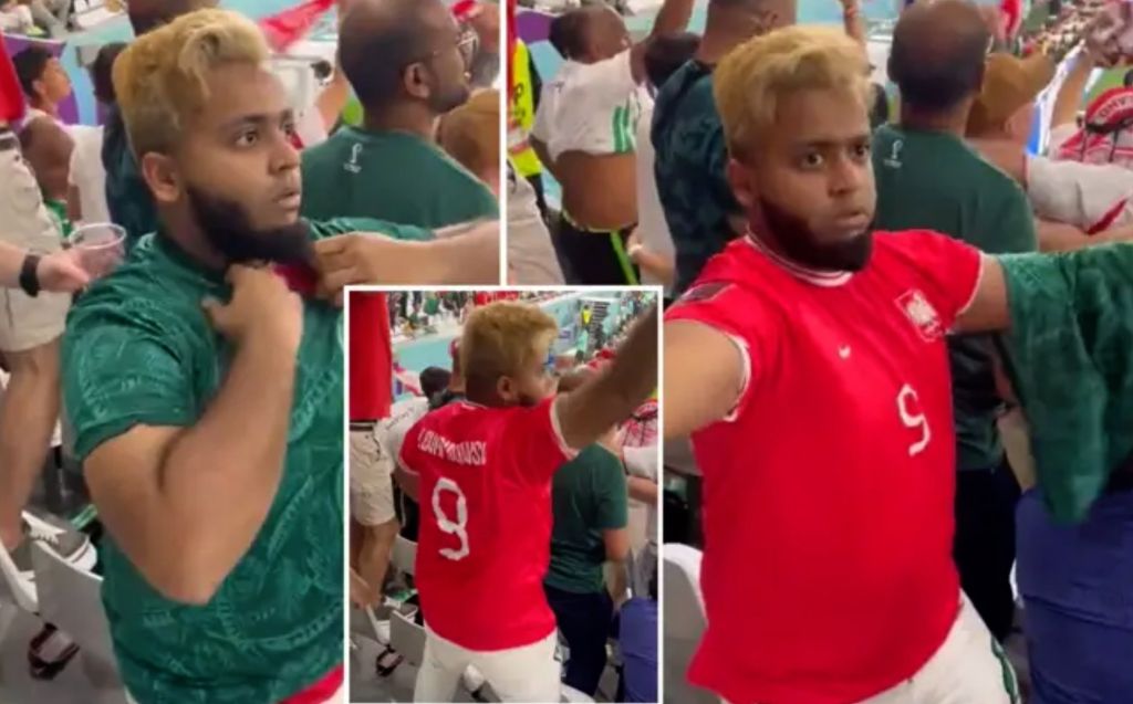 Λατρεία Σαουδάραβα για Λεβαντόφσκι – Πέταξε τη φανέλα της χώρας του φορώντας μια του Πολωνού! (vid)