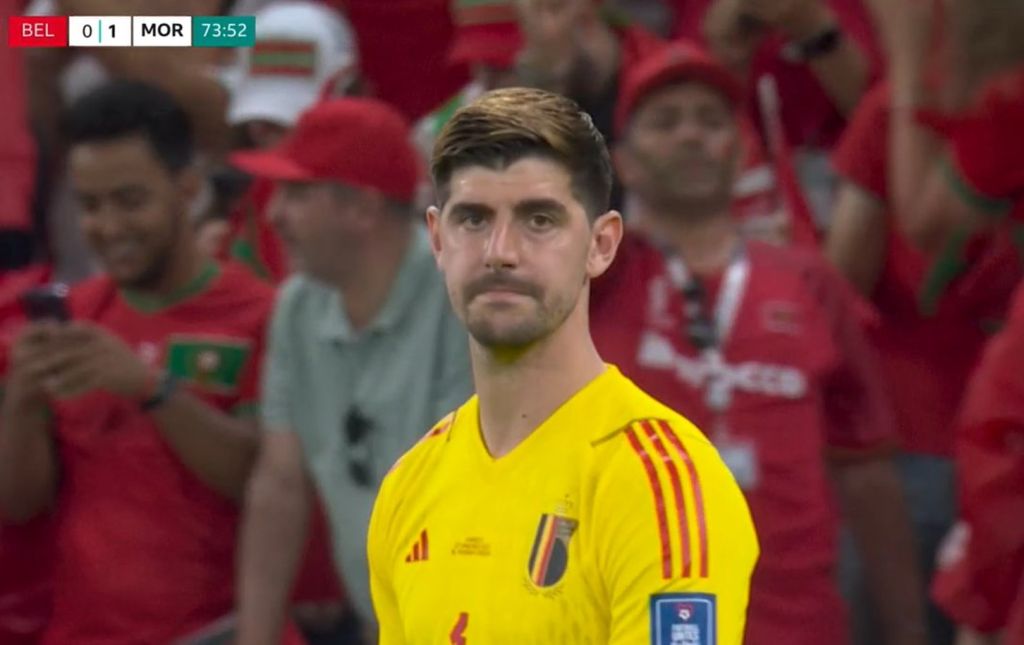 Την πάτησε ο Κουρτουά σαν μικρό παιδί – Γκολάρα ο Σαμπίρι για το Μαρόκο!