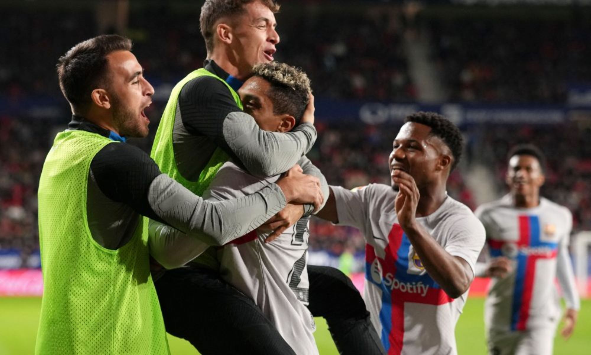 Μπαρτσελόνα: Η πανηγυρική φωτογραφία του +5 στην Παμπλόνα (pic)