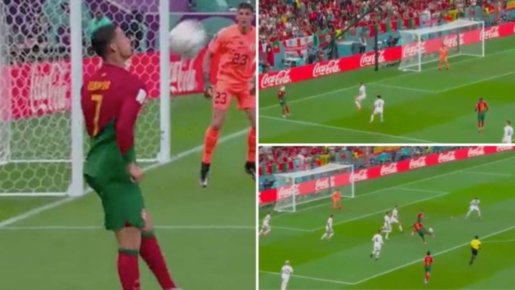 O Kριστιάνο… μηδένισε την άμυνα της Ουρουγουάης με ασίστ με τον ώμο (vid)