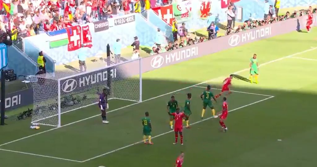 O Εμπολό… εμβόλισε το Καμερούν και άνοιξε το σκορ για την Ελβετία (vid)