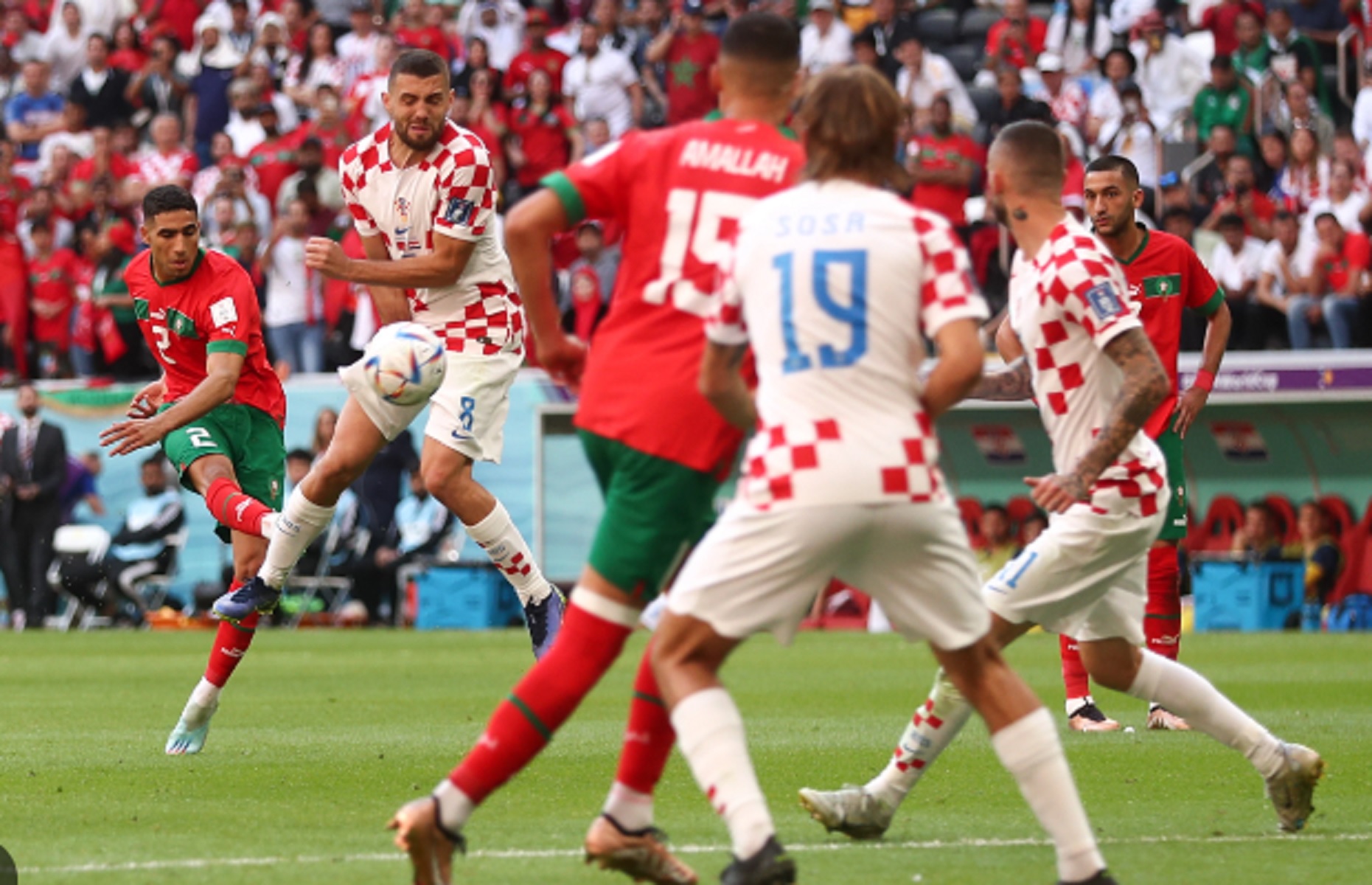 Η βολίδα του Χακίμι λίγο ήθελε να τινάξει τα δίχτυα της Κροατίας (vid)