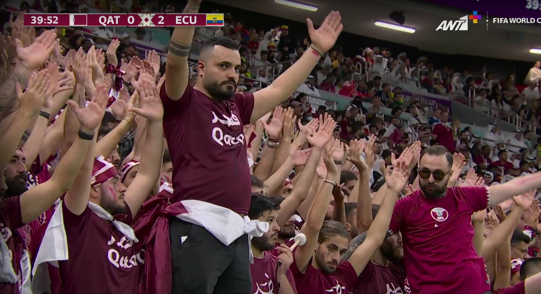 Κατάρ- Εκουαδόρ: Δεν καταλαβαίνουν από τίποτα στις εξέδρες οι γηπεδούχοι! (vids)