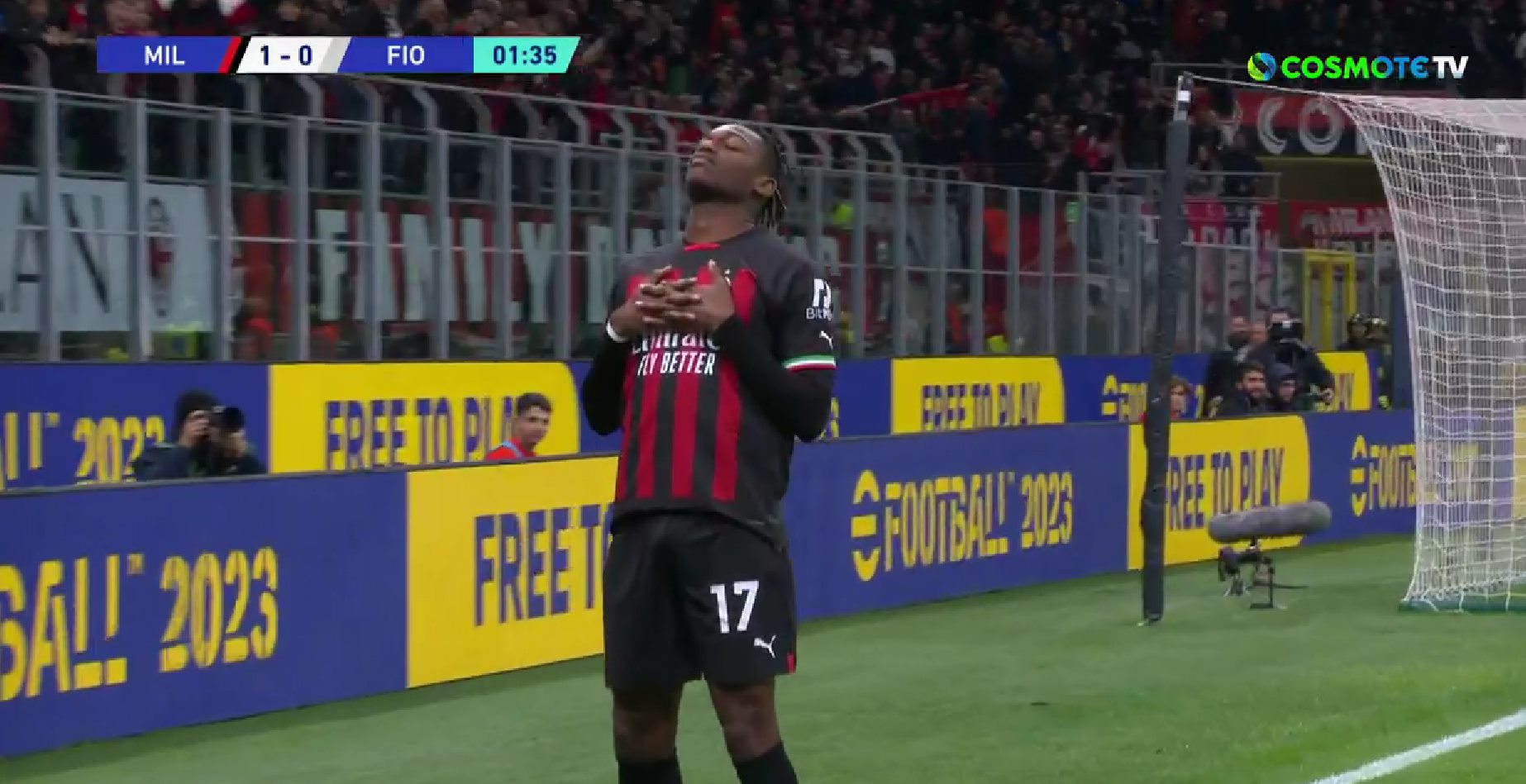 Ο Λεάο έβαλε γκολ και την είδε… Κριστιάνο – Δεν το χάρηκε πολύ η Μίλαν! (vids)