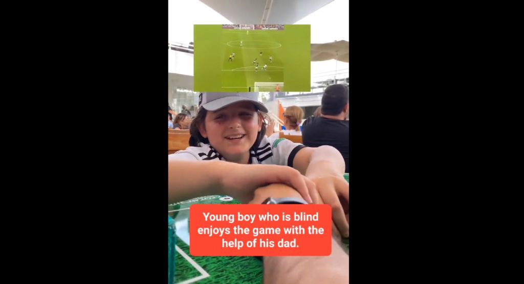 Τυφλό παιδί πανηγυρίζει δίχως τέλος το γκολ του Μέσι με το Μεξικό (vid)