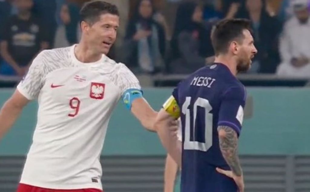 Ο Μέσι έκανε τον Λεβαντόφσκι να… ζαλιστεί από τις προσποιήσεις (vid)