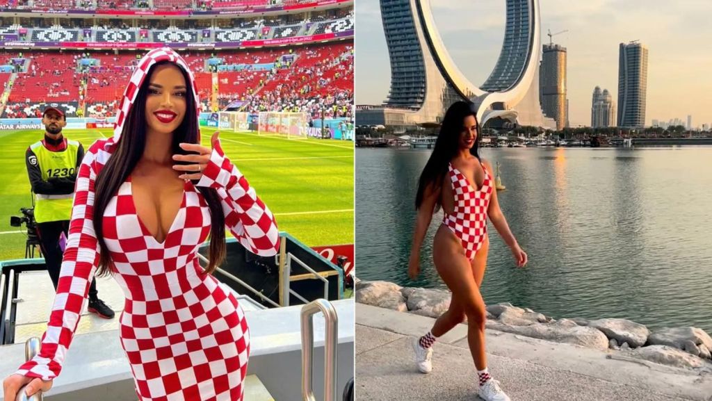 Η πρώην miss Κροατία προκαλεί αντιδράσεις στο Κατάρ! (pics)