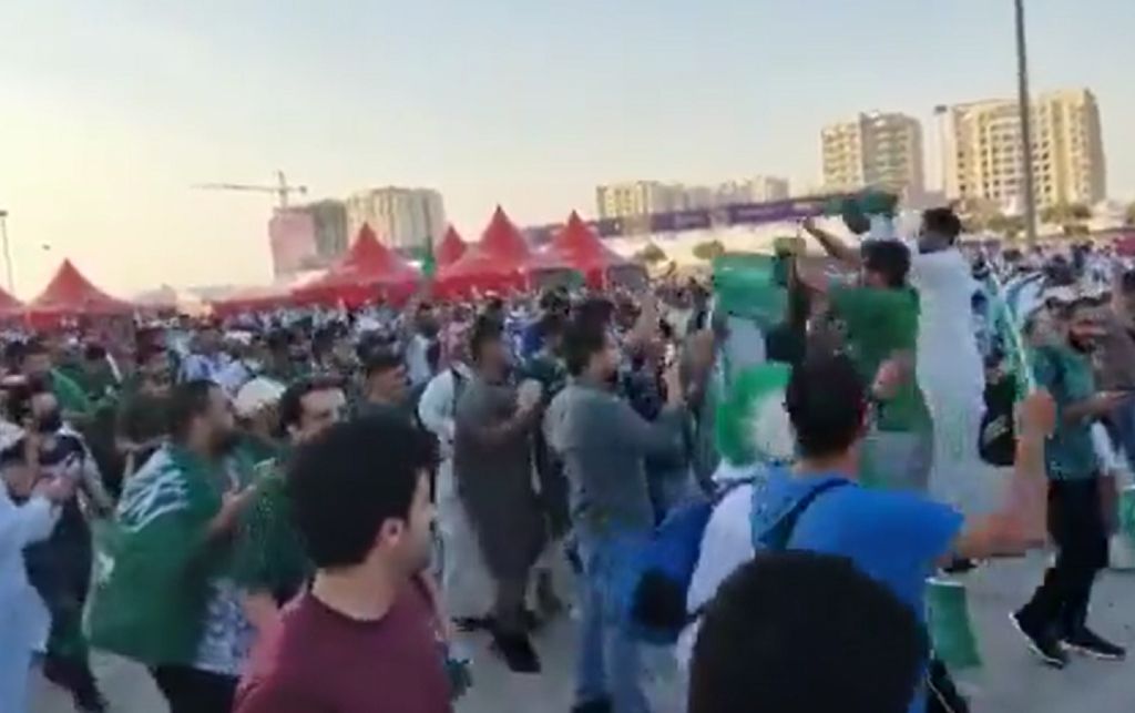 Οι Σαουδάραβες γιορτάζουν τον θρίαμβο επί της Αργεντινής με SIUUU (vid)