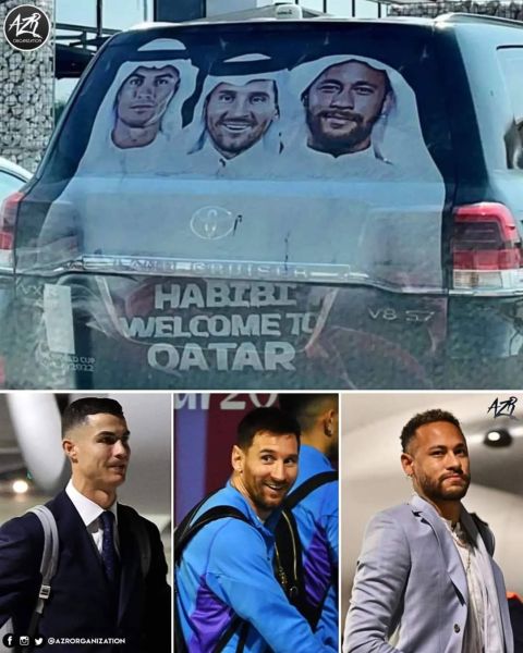 Στο Κατάρ λατρεύουν τον Μέσι και τον Κριστιάνο!