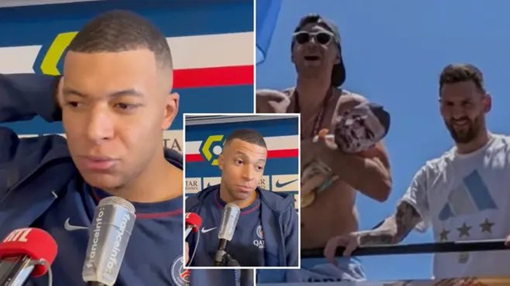 Μεγάλη «τάπα» από Μπαπέ: Έβαλε στη θέση του τον Μαρτίνες για τους πανηγυρισμούς του!