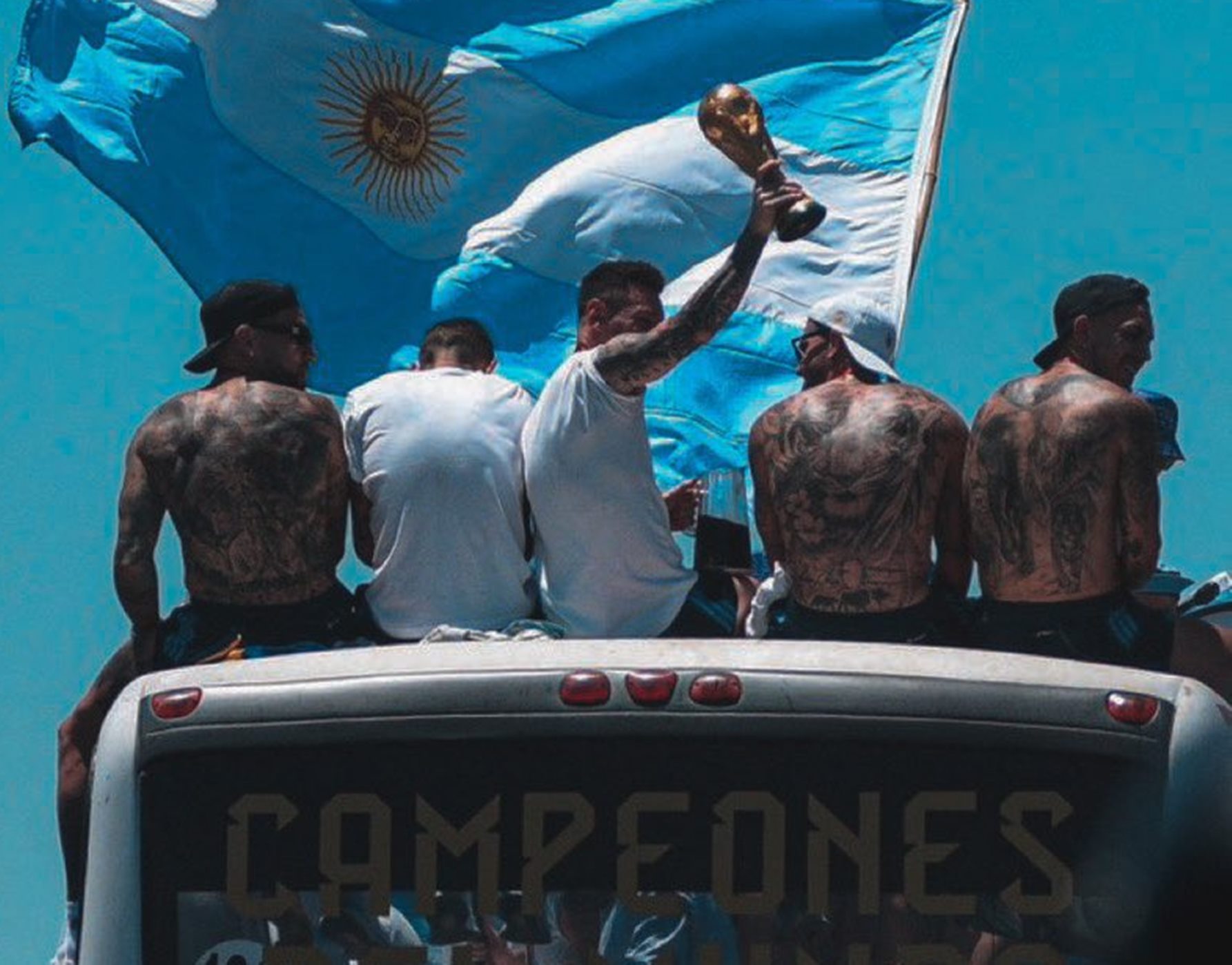 H Αργεντινή ξέρει να… γλεντάει σαν Πρωταθλήτρια Κόσμου! (vids/pics)