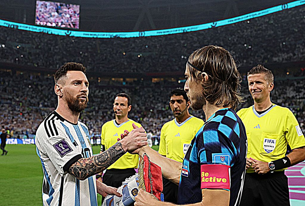 Μόντριτς και Μέσι μας χάρισαν την πιο «GOAT» φωτογραφία του Mundial! (pic)