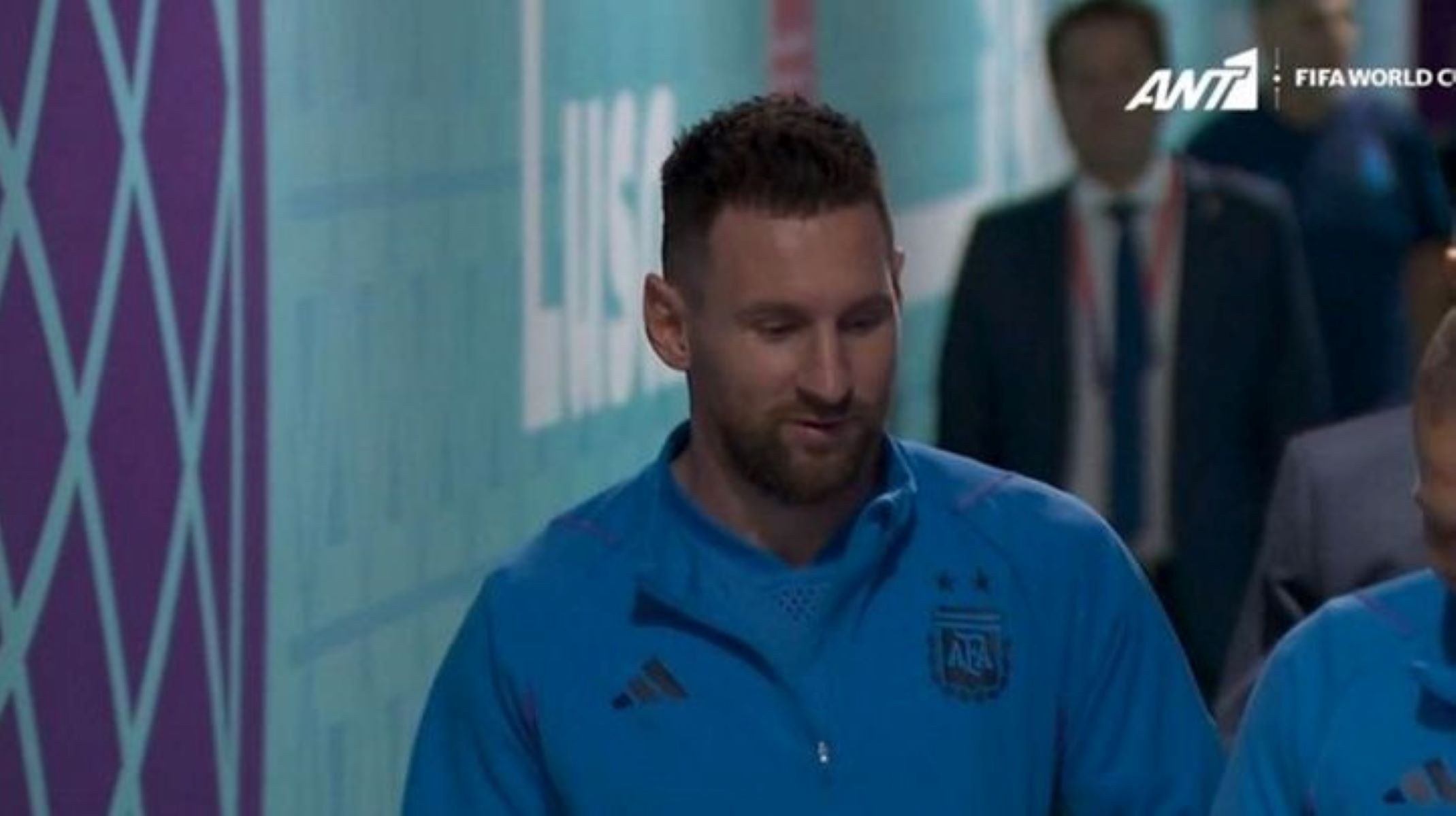 Το χαμόγελο του Μέσι στo γκολ της Κροατίας (vid)