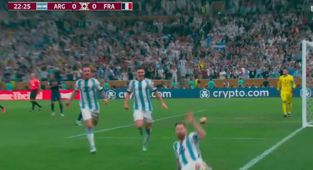 To… πέταξε ο Μέσι – Μπροστά η Αργεντιή στον τελικό (vid)