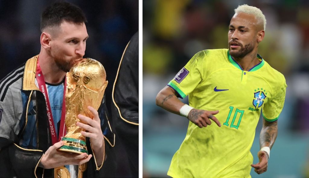 Συνεχάρη τον Μέσι ο Νεϊμάρ για το Mundial! (pic)