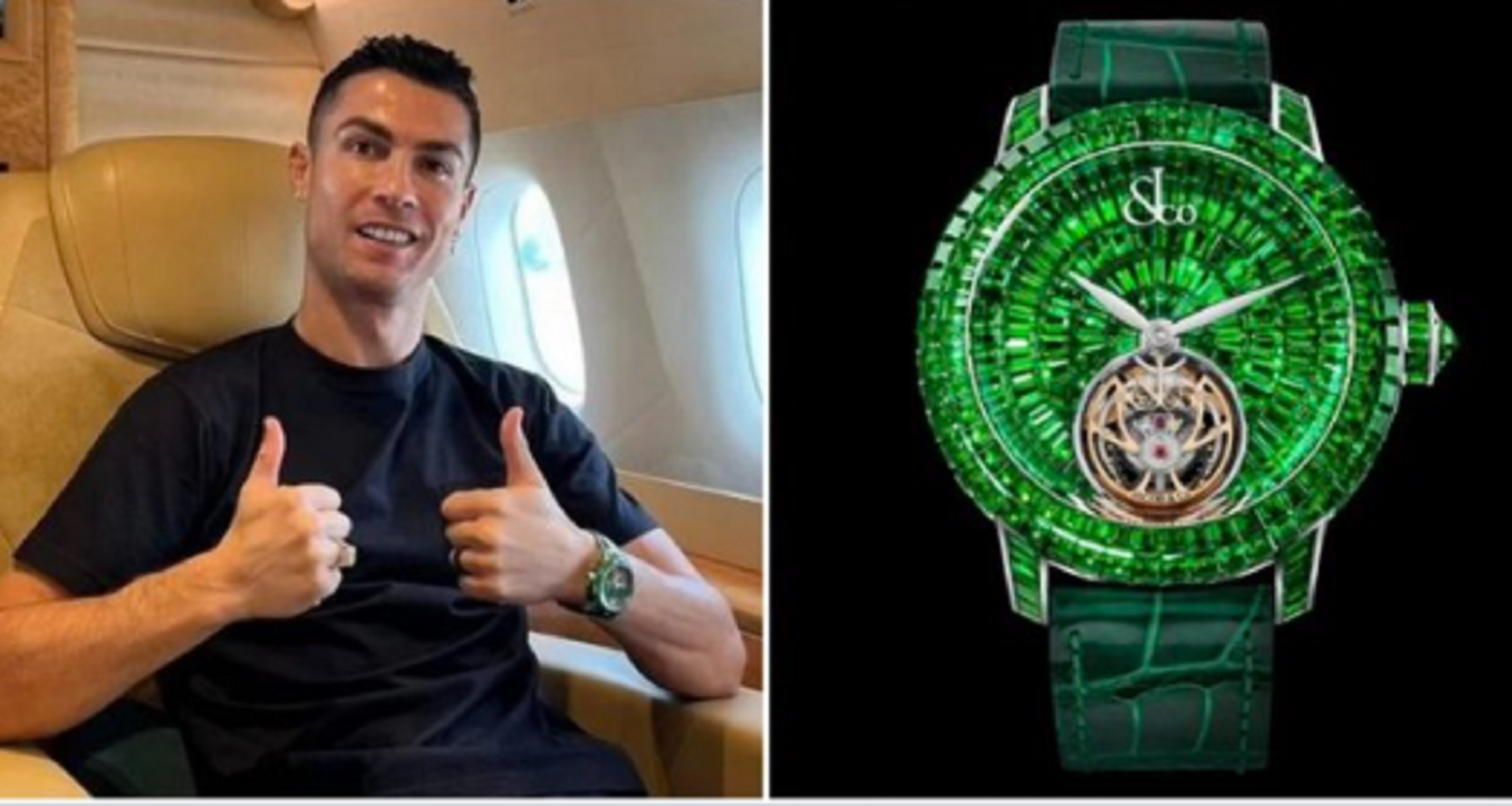 Οι Σαουδάραβες έκαναν δώρο ρολόι αξίας 700.000 ευρώ στον Κριστιάνο (pic)