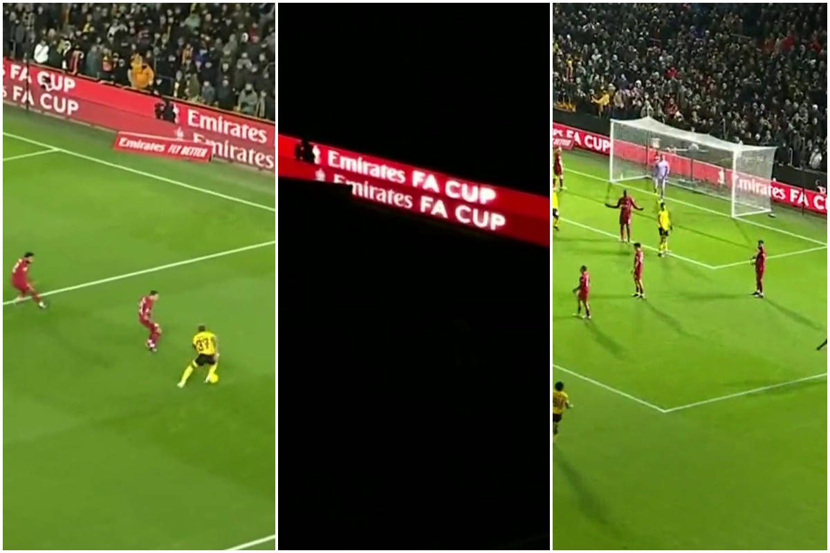 Απτόητος ο Αντάμα Τραορέ, έβγαλε σέντρα ακόμα και με… συσκότιση! (vid)