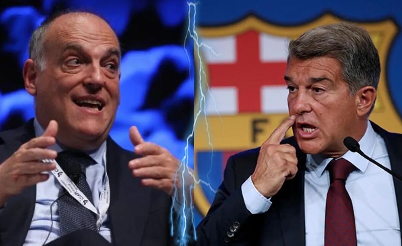 Ο πρόεδρος της La Liga θέλει το… κεφάλι του Λαπόρτα! (pic)