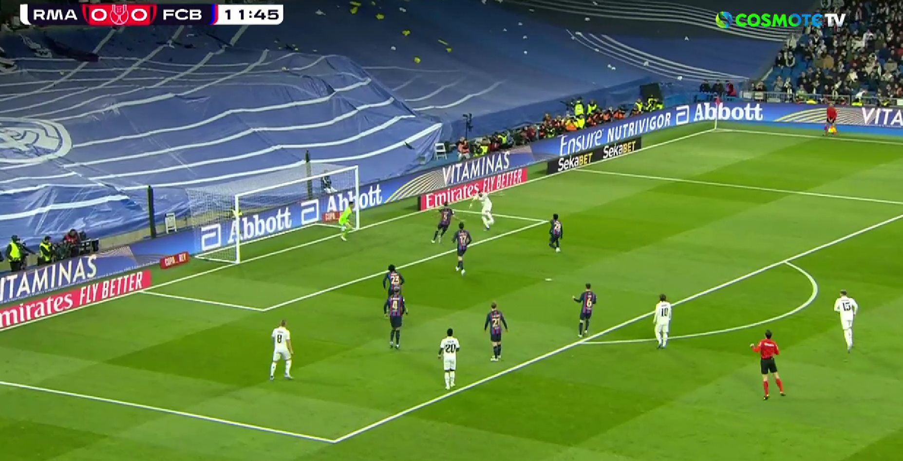 Ο Μπενζεμά έβαλε ακόμη ένα μαγικό γκολ: Αλλά δεν μέτρησε ποτέ! (vid)