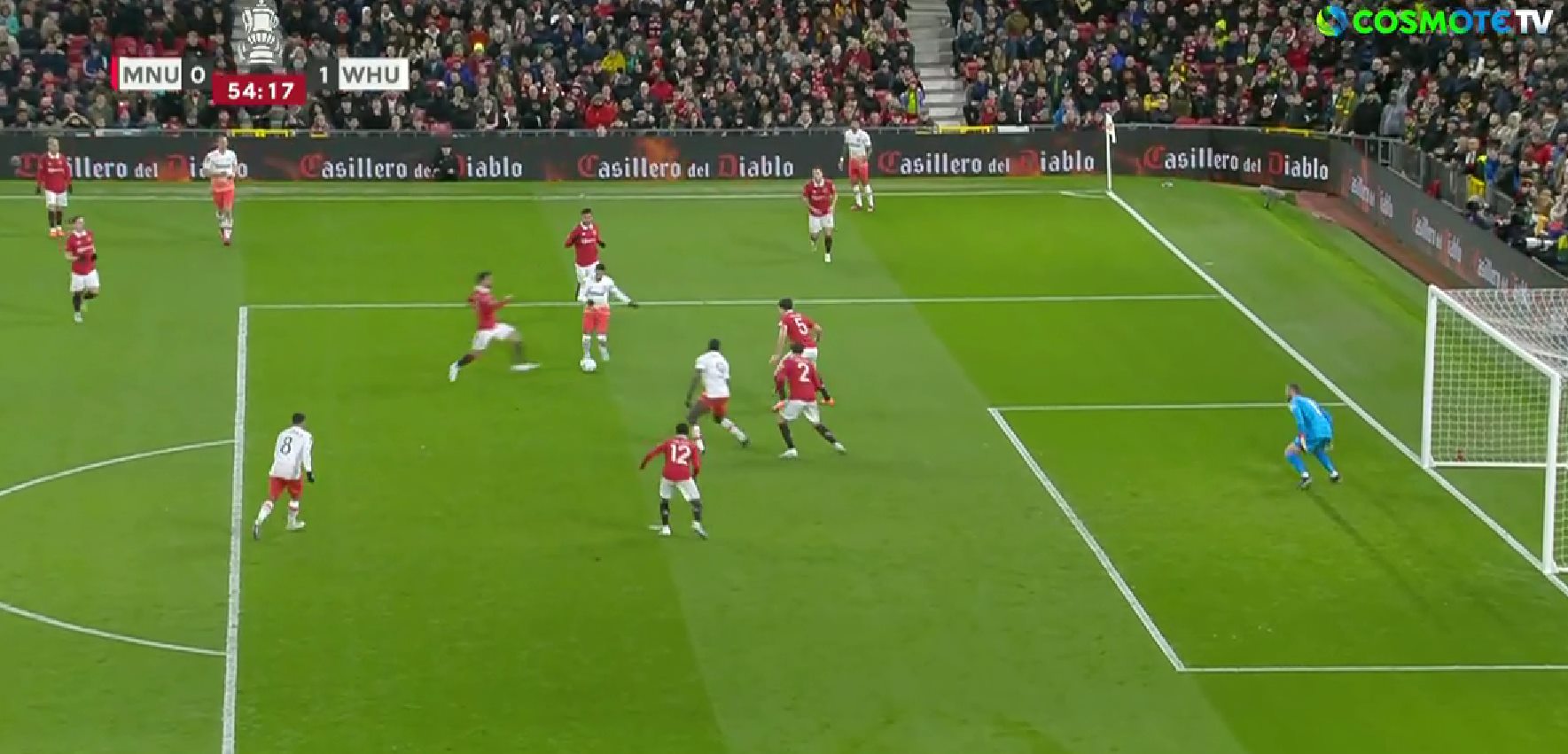 Η Γουέστ Χαμ «πάγωσε» το «Ολντ Τράφορντ» με ΓΚΟΛΑΡΑ! (vid)