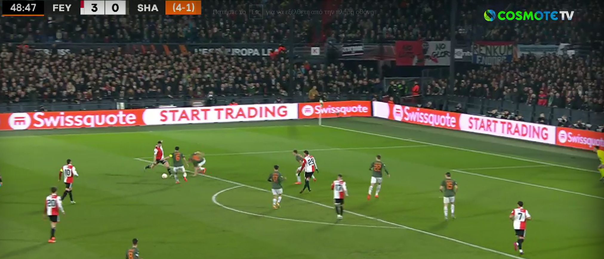 Η Φέγενορντ έχει ένα παίκτη που έβαλε δύο ΑΠΙΘΑΝΑ γκολ στη Σαχτάρ! (vids)