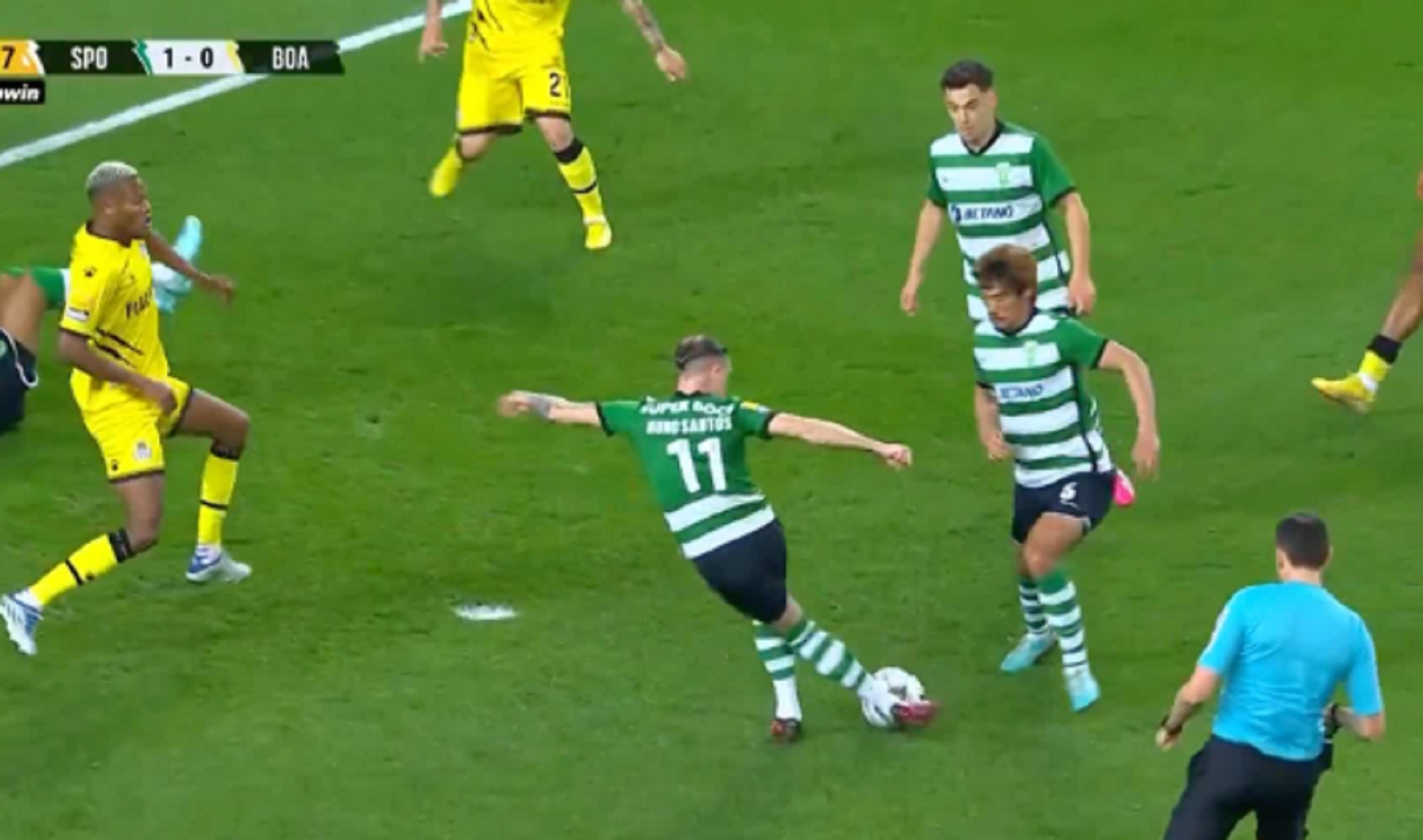 Το γκολ της χρονιάς στη Λισαβόνα – Μαγική ραμπόνα από τον Νούνο Σάντος της Σπόρτινγκ (vid)
