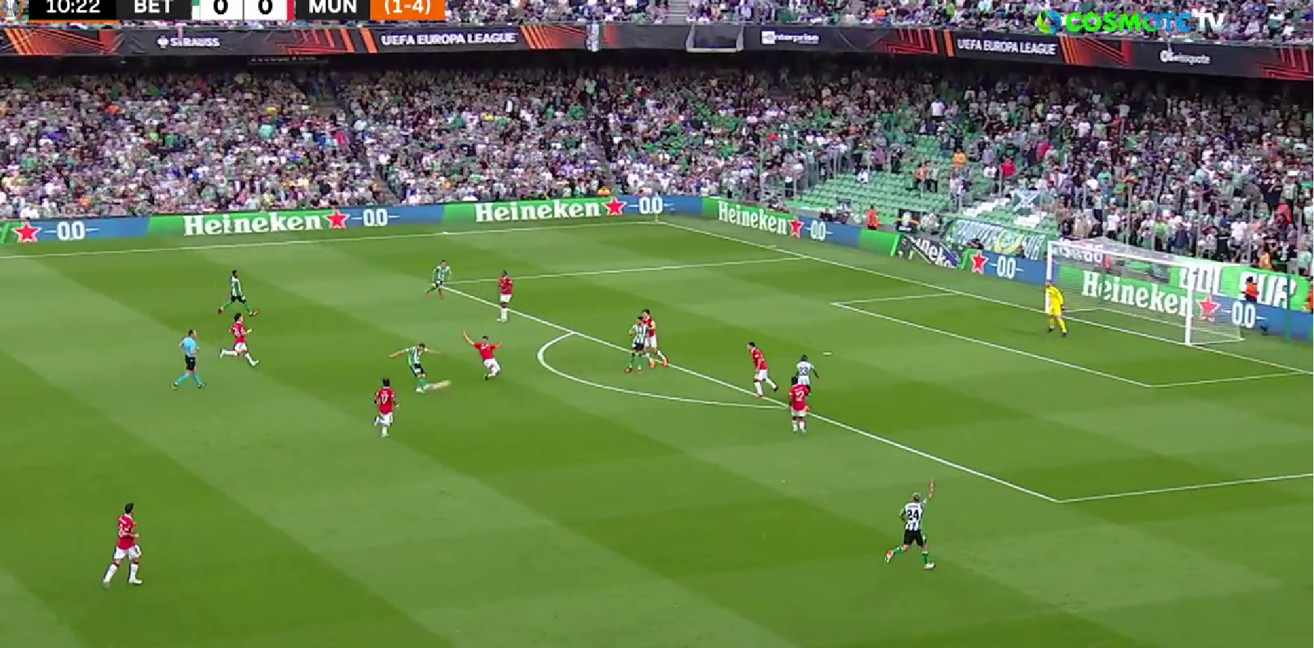 Σουτ- ρουκέτα από τον Χοακίν: Πολύ κοντά στο γκολ η Μπέτις! (vid)