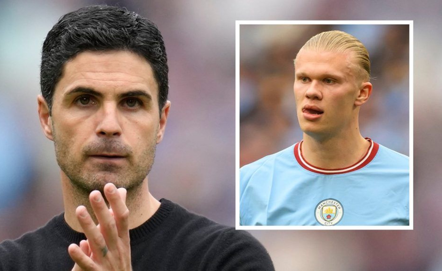 Υπόκλιση Αρτέτα στον Χάαλαντ: «Κανείς δεν συγκρίνεται μαζί του!»