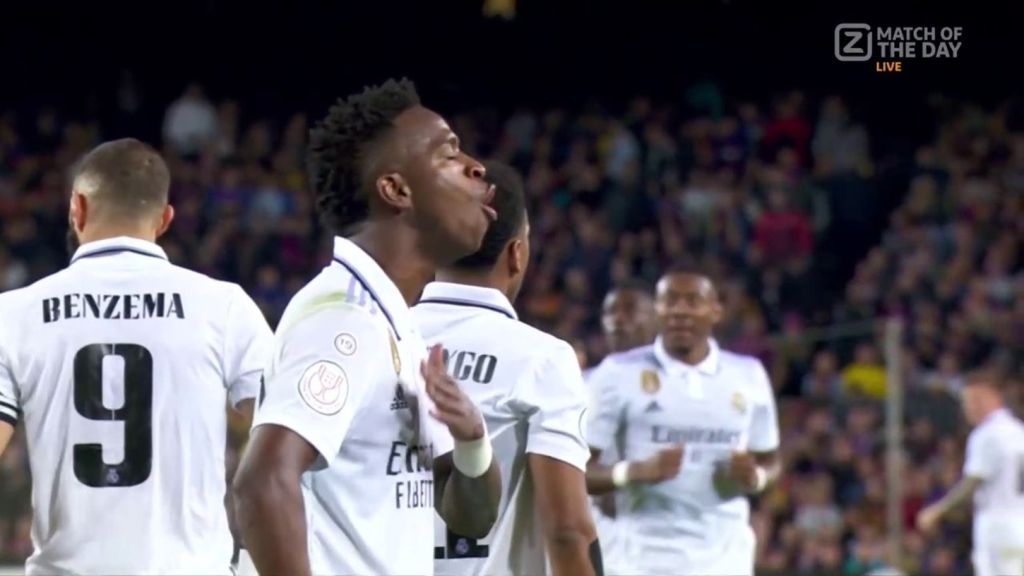 Μπαρτσελόνα – Ρεάλ: Ο Βινίσιους σωπαίνει τη Βαρκελώνη στις καθυστερήσεις του ημιχρόνου! (vid)