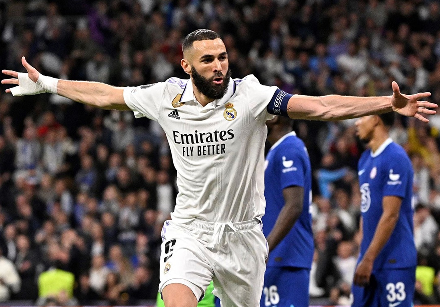 Ρεάλ – Τσέλσι: Ξεσήκωσε το «Μπερναμπέου» ο Μπενζεμά και 1-0! (vids)