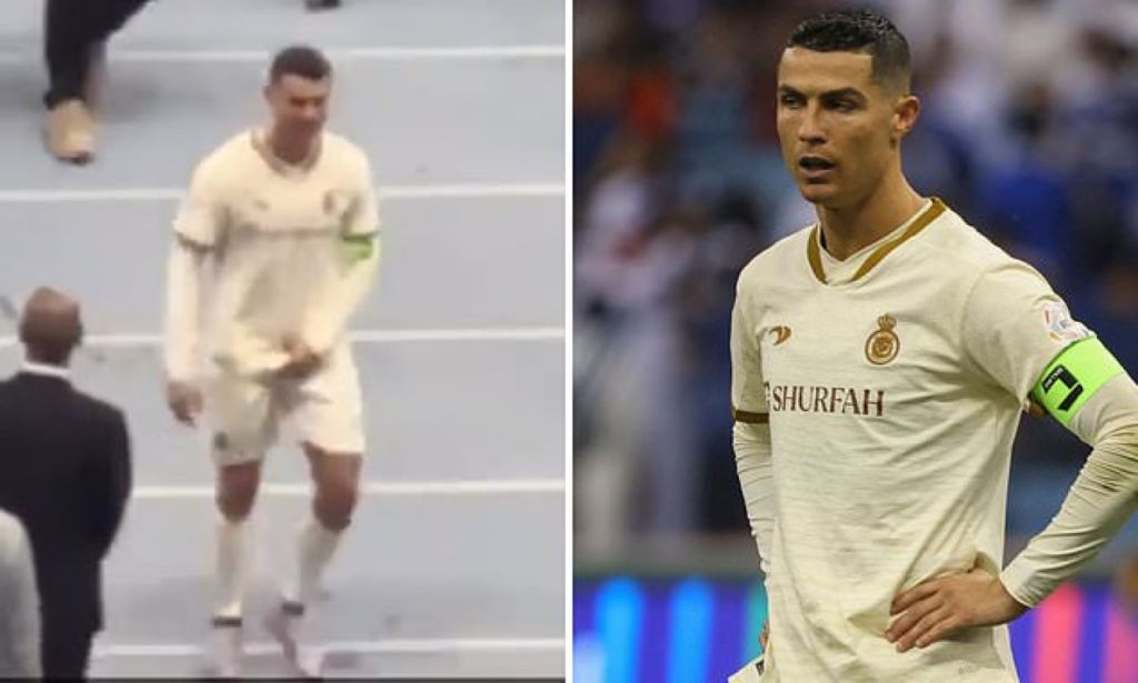 Τραγικός Κριστιάνο – Απαραδέκτη χειρονομία επειδή άκουγε το όνομα του… Μέσι (vid)