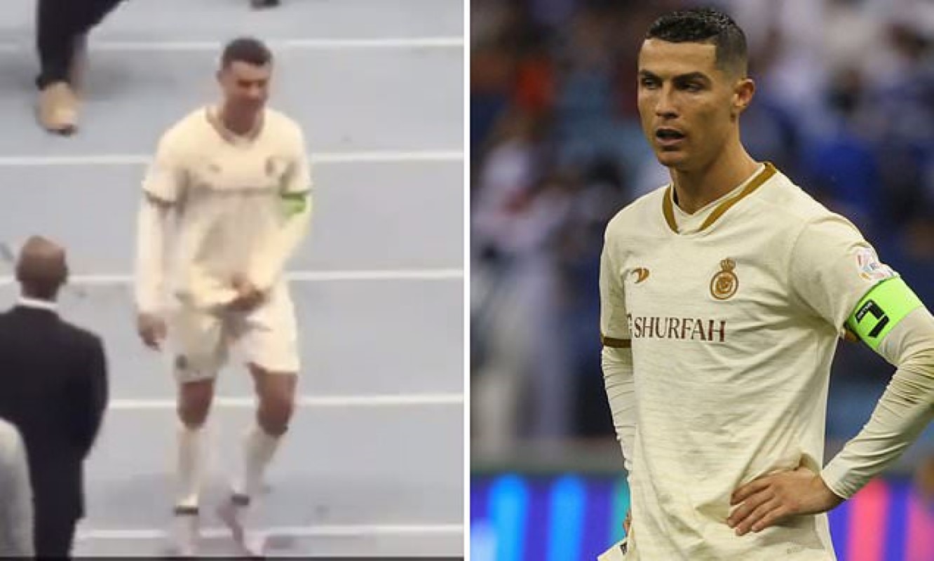 Τραγικός Κριστιάνο – Απαραδέκτη χειρονομία επειδή άκουγε το όνομα του… Μέσι (vid)