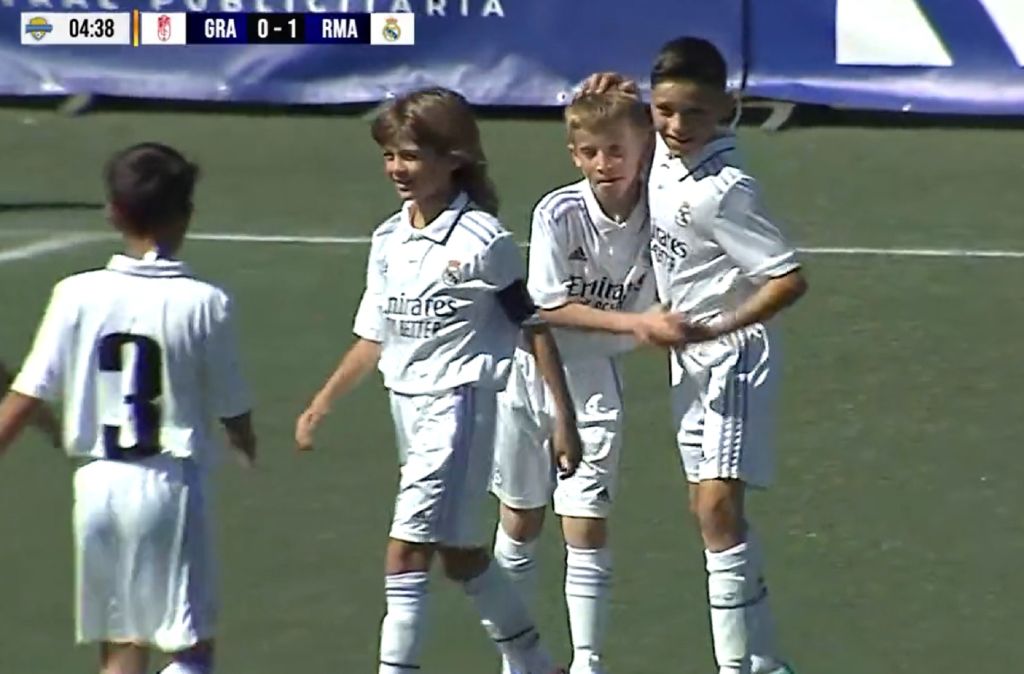 Ο γιος του Εντέν Αζάρ έβαλε γκολάρα με τα μικρά της Ρεάλ Μαδρίτης (vid)