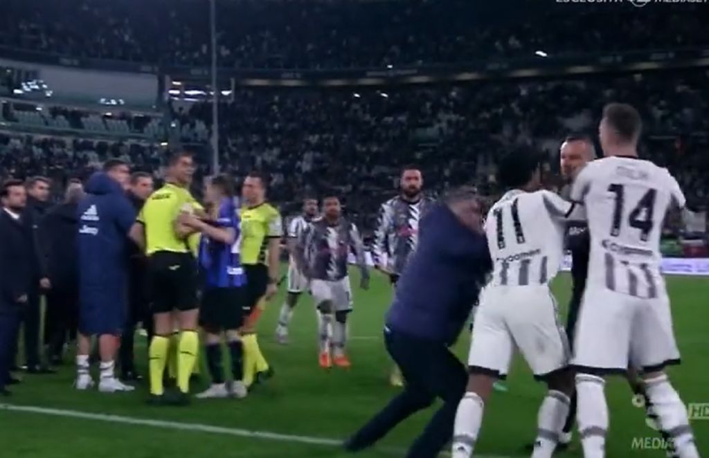 Χαμός στο φινάλε του Γιουβέντους – Ίντερ με τρεις αποβολές (vid)