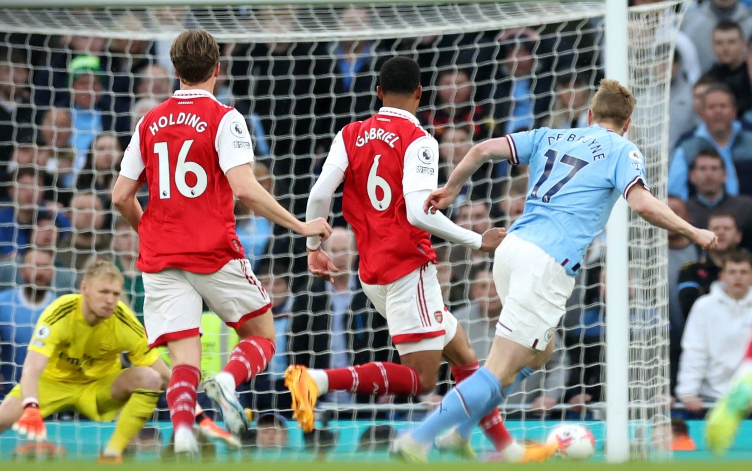 Μαγικό γκολ από τον Ντε Μπρούιν και 1-0 η Σίτι από νωρίς! (vid)