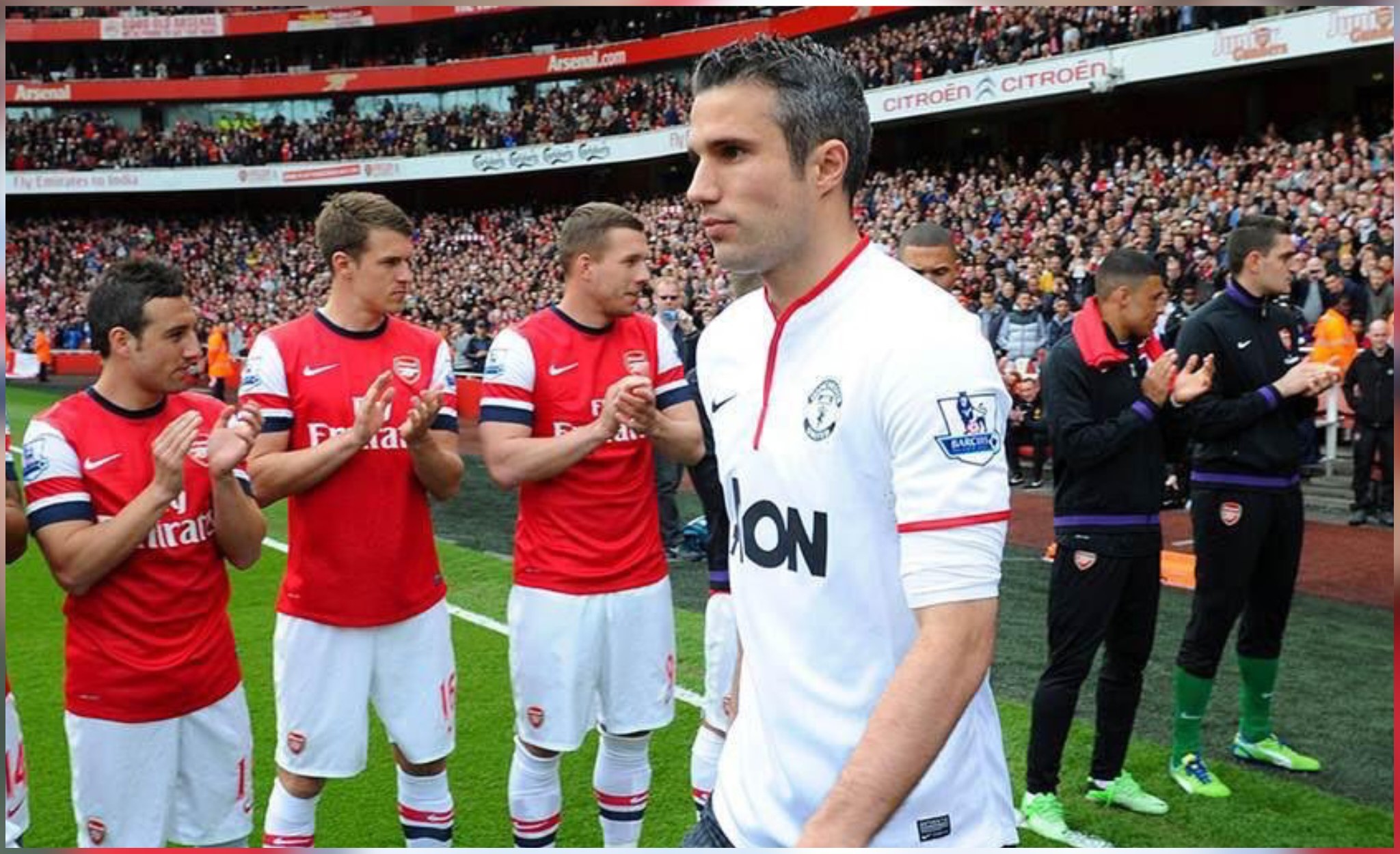 Η πιο iconic στιγμή της Premier League – Η ανατριχιαστική επιστροφή του Φαν Πέρσι στο Emirates (vid)