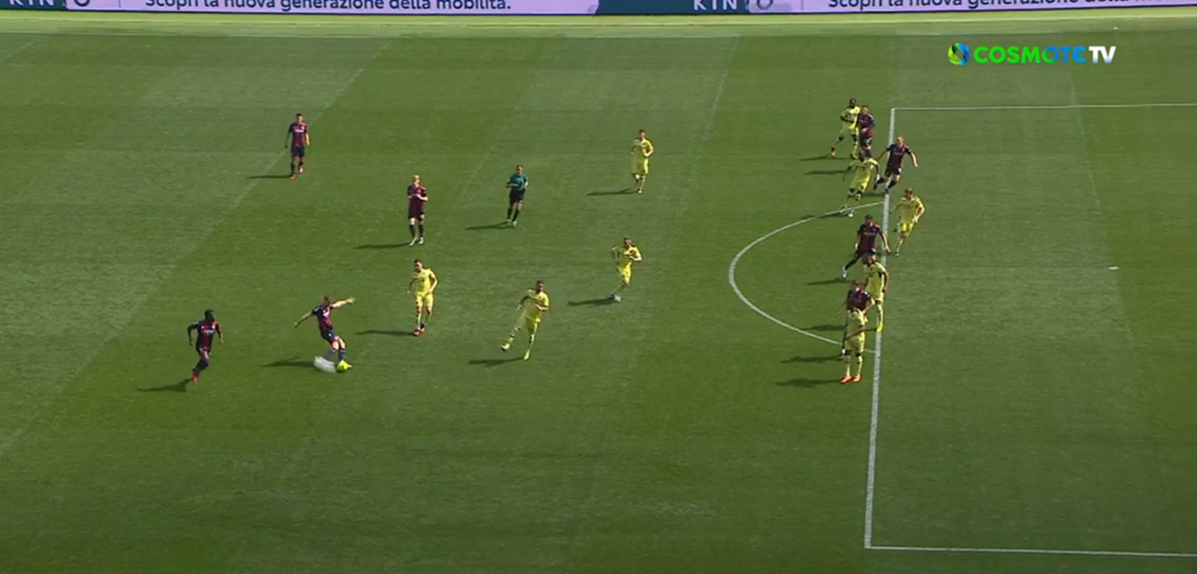 Serie A: Παίκτης της Μπολόνια έδειξε σε όλη την Ιταλία τι θα πει… καραβολίδα! (vids)