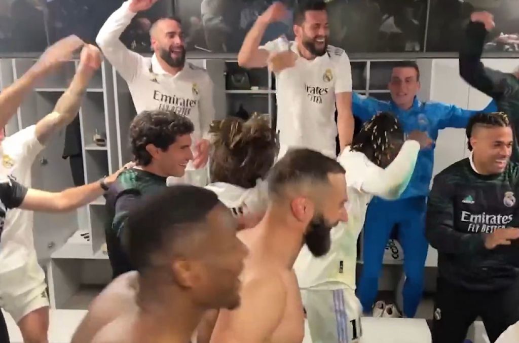 Μπενζεμά και Μόντριτς πανηγυρίζουν σαν μικρά παιδιά την 4αρα επί της Μπαρτσελόνα (vid)