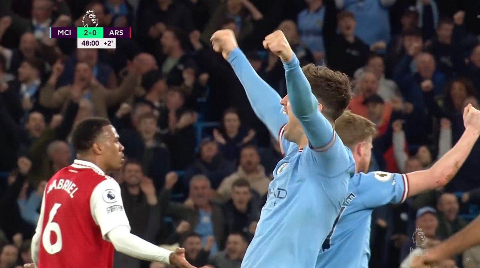 Για… εκατοστά μέτρησε το γκολ του Στόουνς και 2-0 η Σίτι! (vid)